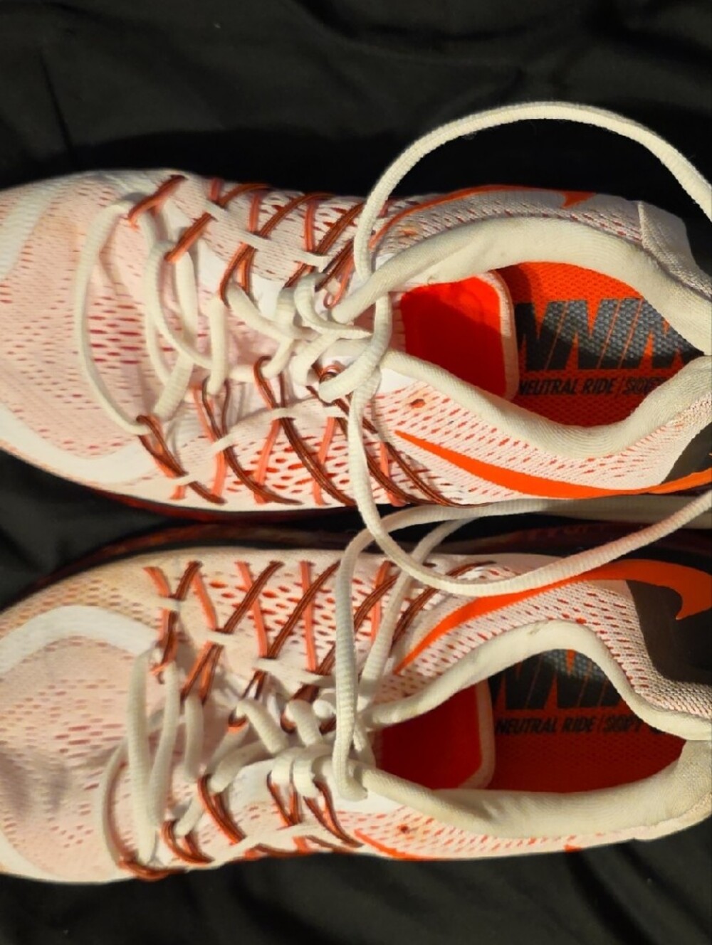 Nike Men’s Running Shoes - White & Orange